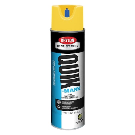 Krylon Quik-Mark Water-Based Inverted Marking Paint, 12PK A03921004